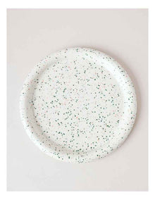 Bubble Serve Platter Large in Multicolour Speckle