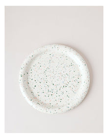 Bubble Serve Platter Medium in Multicolour Speckle