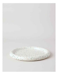 Bubble Serve Platter Medium in Multicolour Speckle