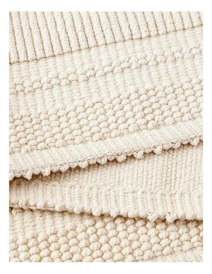 Textured Runner in Cream