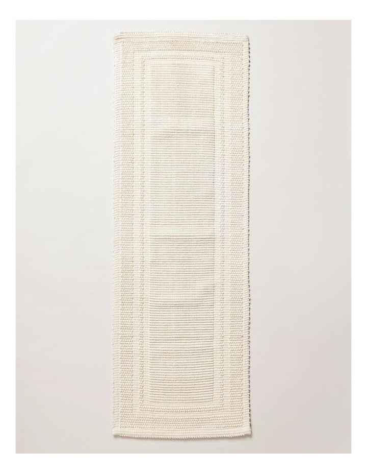 Textured Runner in Cream