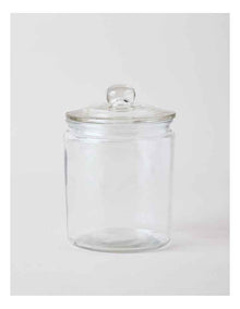 Glass 1.8L Storage Canister in Clear