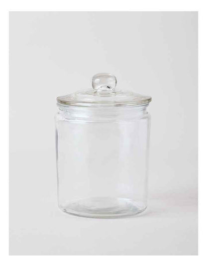 Glass 1.8L Storage Canister in Clear