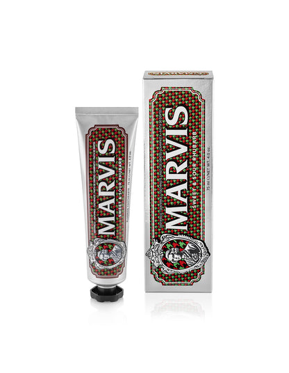 MARVIS toothpaste sweet & sour rhubarb 75ml