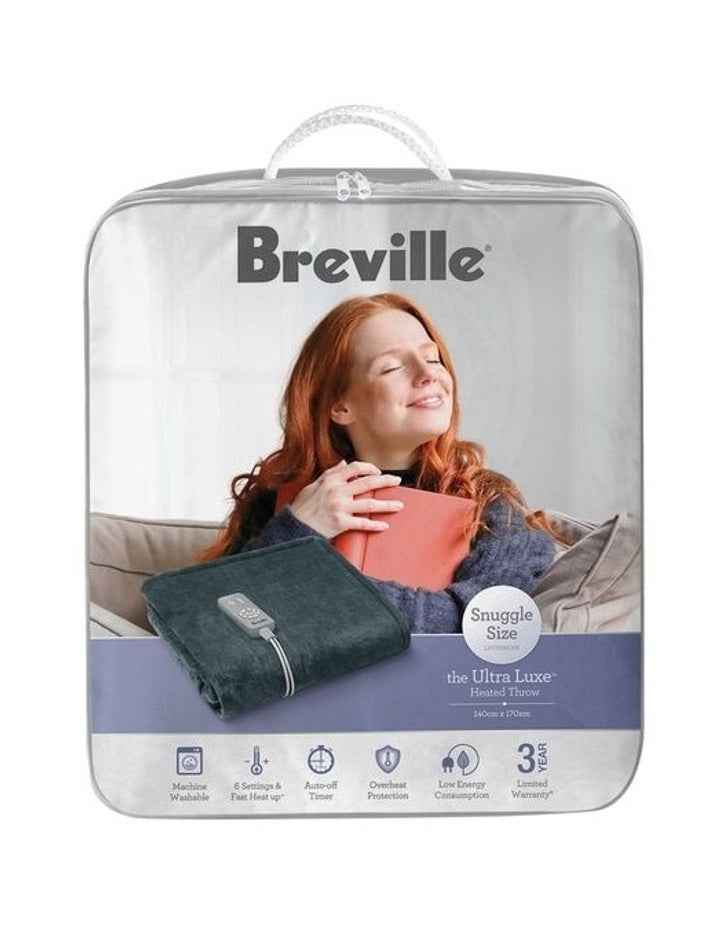 LHT339CHR2IAN1 The Ultra Luxe Heated Throw in Grey