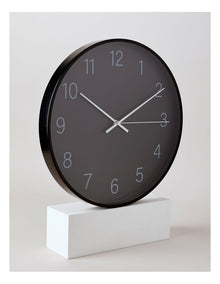 Tatum Clock 40cm in Black