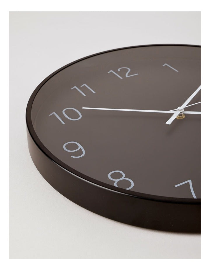 Tatum Clock 40cm in Black