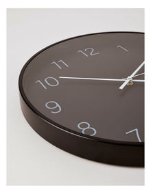 Tatum Clock 40cm in Black