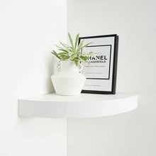 White Corner Shelf