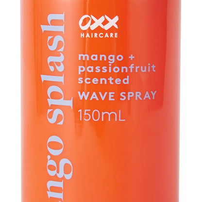 OXX Haircare Mango Splash Wave Spray 150ml - Mango and Passionfruit Scented