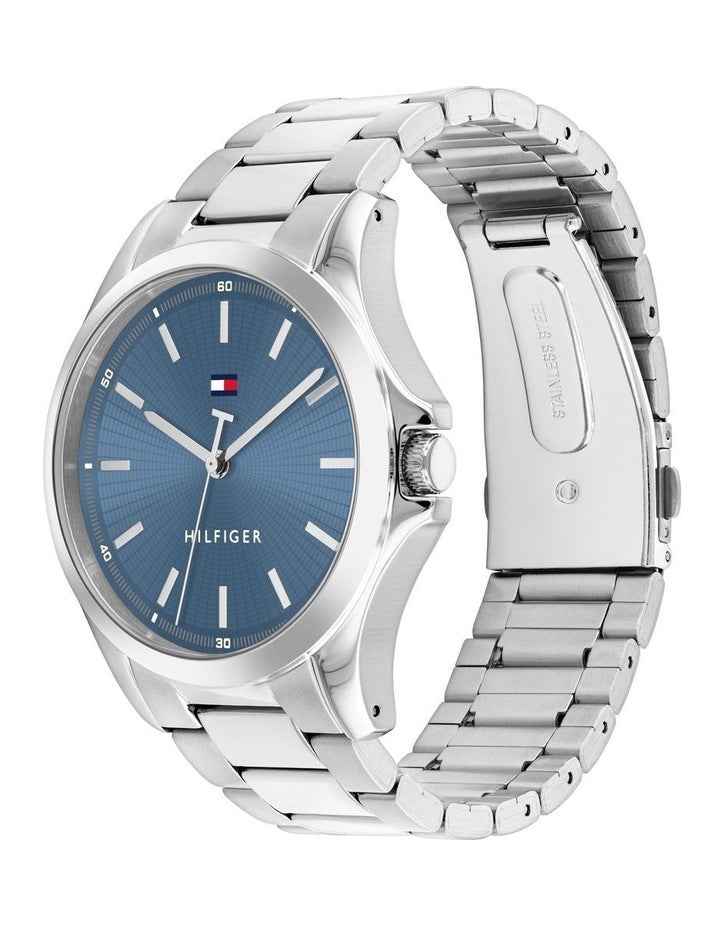 Bruce Stainless Steel Dial Watch in Blue