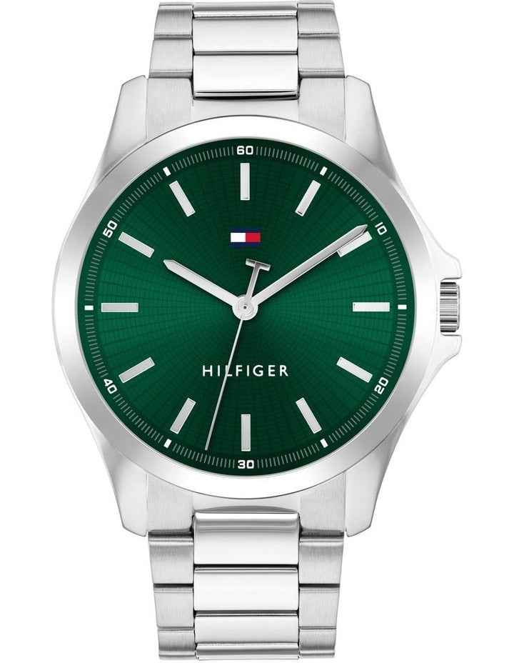Bruce Stainless Steel Dial Watch in Green