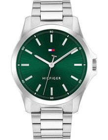 Bruce Stainless Steel Dial Watch in Green