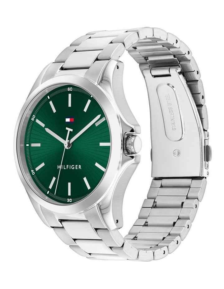 Bruce Stainless Steel Dial Watch in Green
