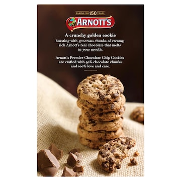 Arnott's Premier Chocolate Chip Cookies 310g
