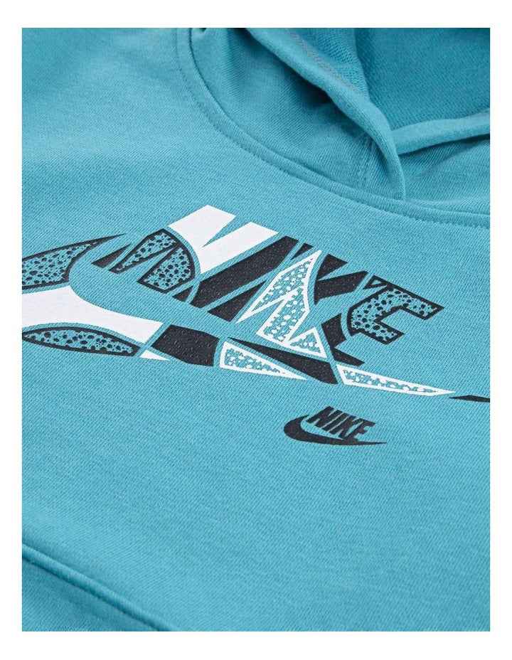 Outside The Lines French Terry Pull Over in Green