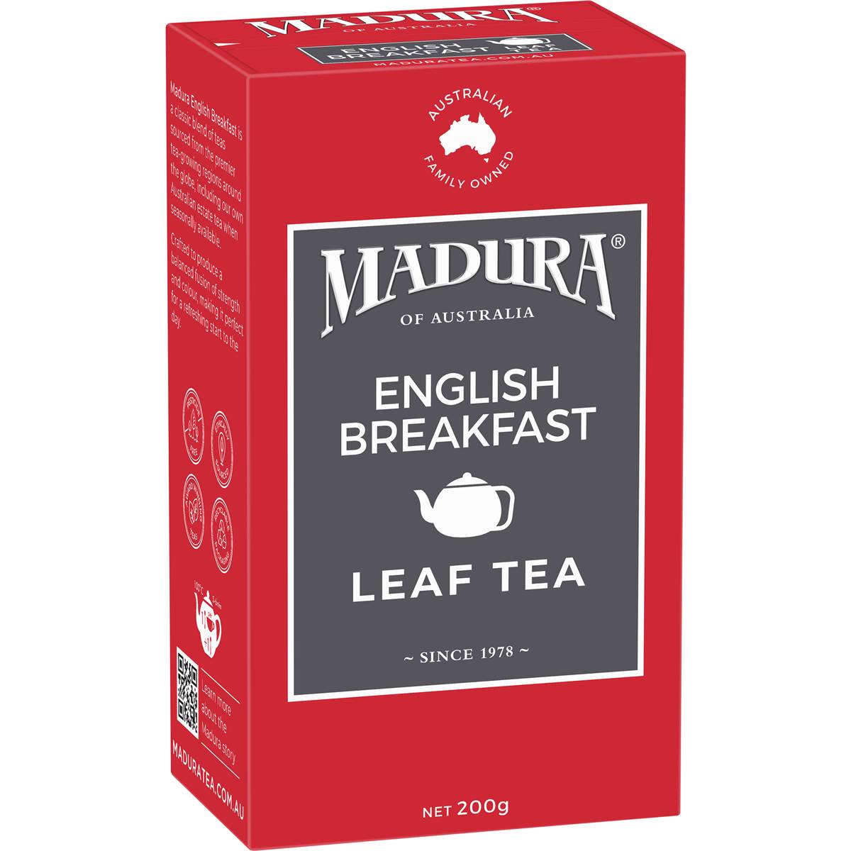 Madura English Breakfast Leaf Tea 200g
