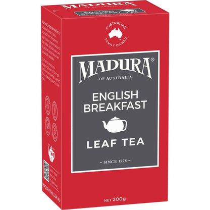 Madura English Breakfast Leaf Tea 200g