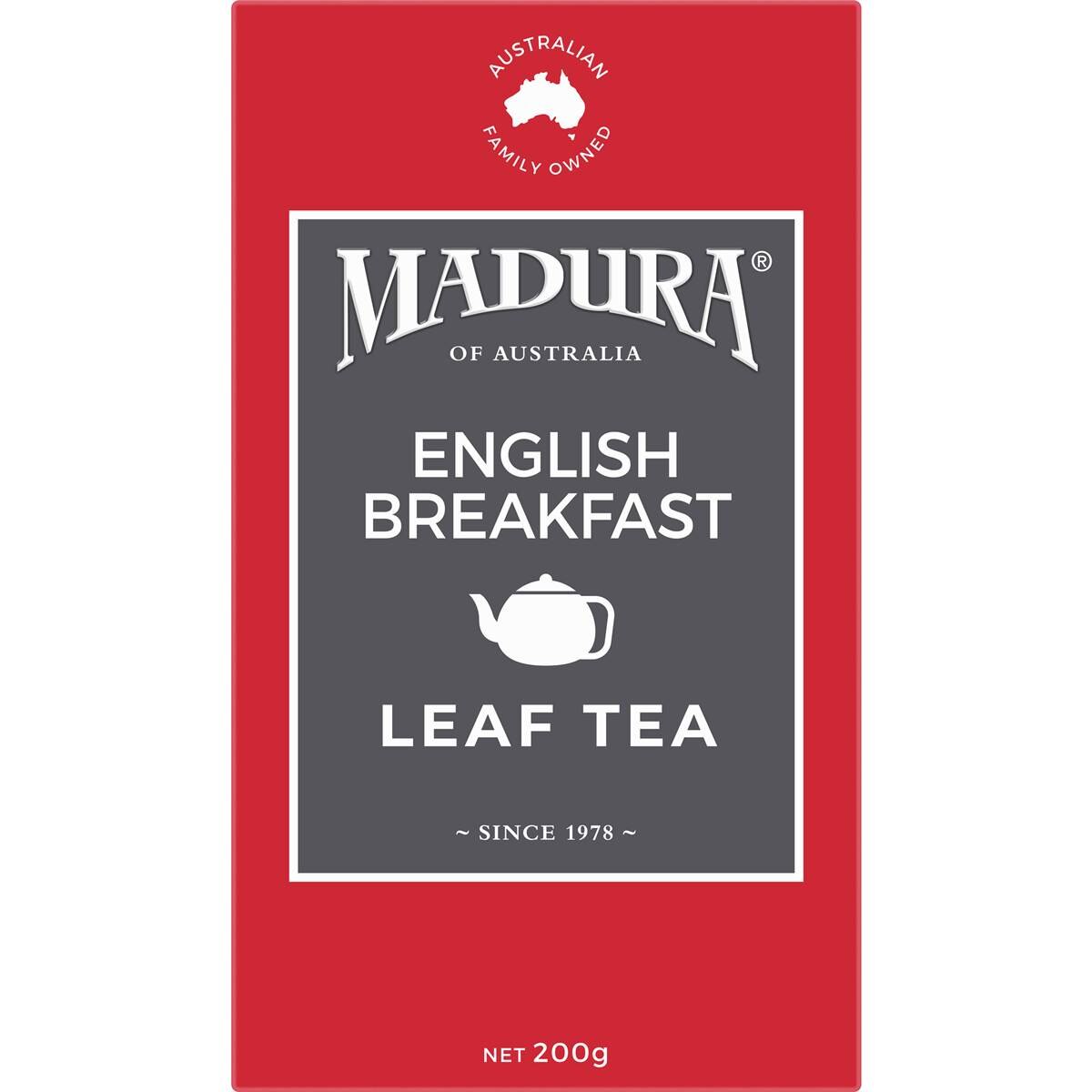 Madura English Breakfast Leaf Tea 200g