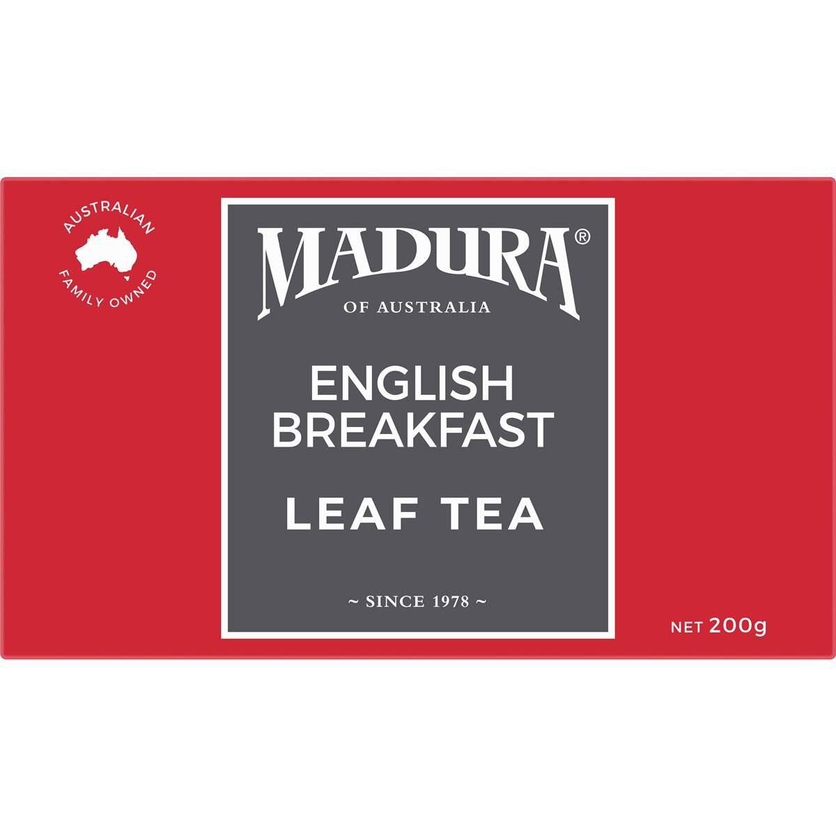 Madura English Breakfast Leaf Tea 200g