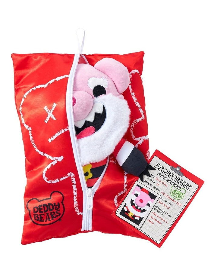Christmas Plush in Bag - Santa Clawz in Assorted