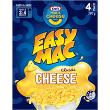 Kraft Easy Mac & Cheese Dinner Macaroni Pasta Cheese Noodles 280g