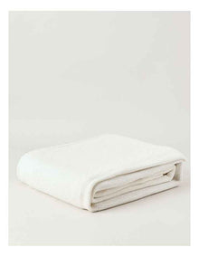 Cotton Blanket in Oat