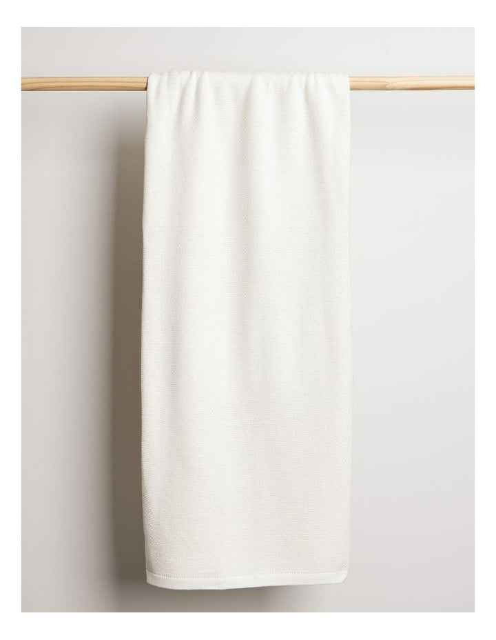 Cotton Blanket in Oat