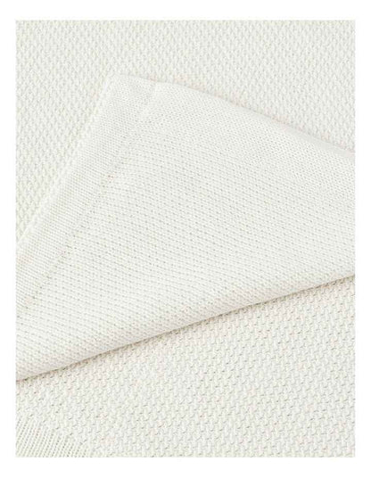 Cotton Blanket in Oat