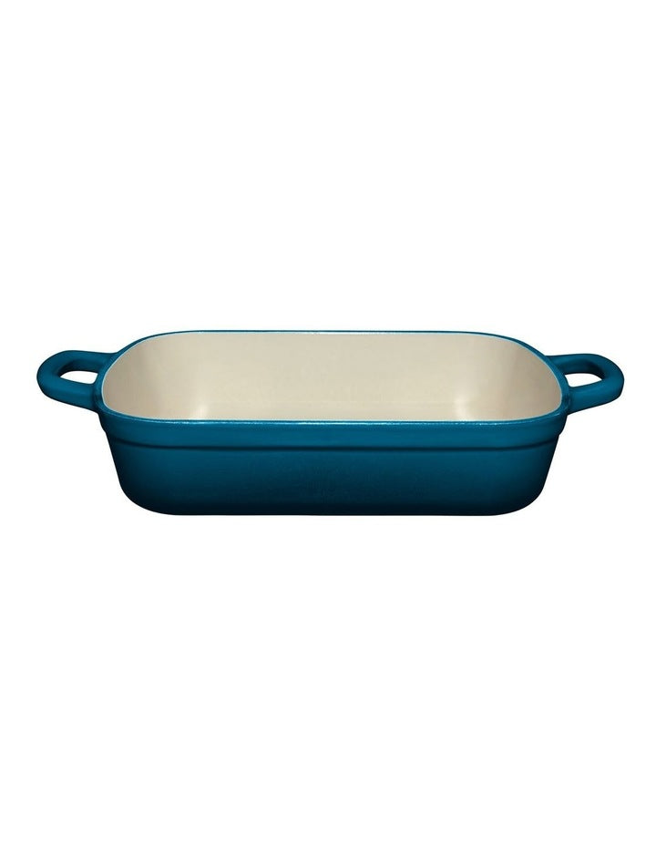 Cast Iron Roaster 28x21cm/3L in Midnight Blue