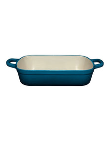 Cast Iron Roaster 28x21cm/3L in Midnight Blue