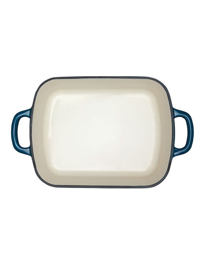 Cast Iron Roaster 28x21cm/3L in Midnight Blue