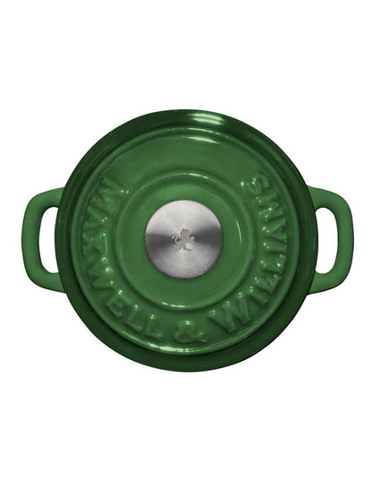 Cast Iron Cocotte 9.5cm 260ml in English Racing Green