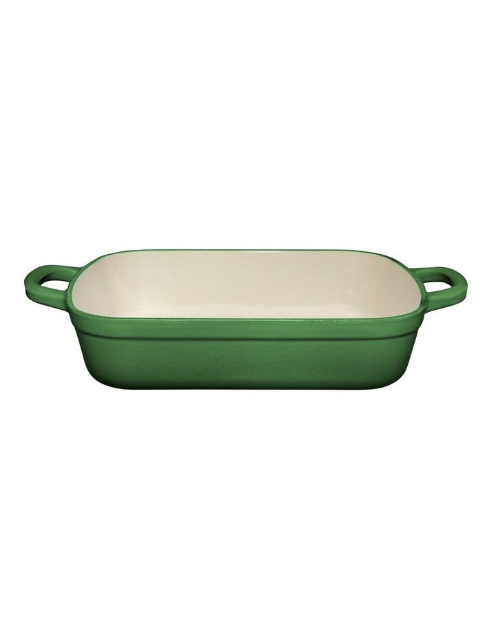 Cast Iron Roaster 28x21cm/3L Gift Boxed in English Racing Green