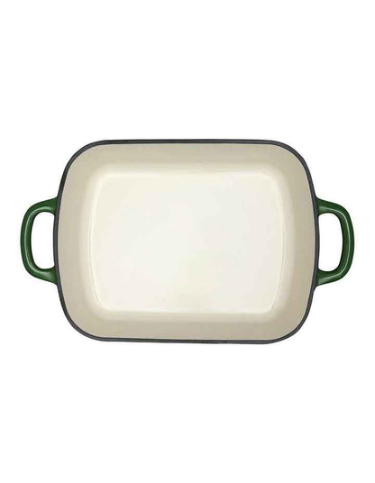 Cast Iron Roaster 28x21cm/3L Gift Boxed in English Racing Green