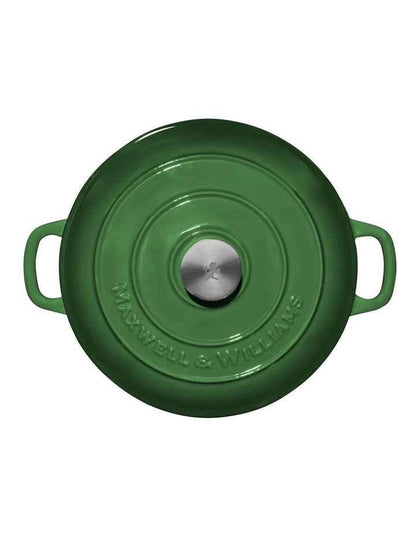 Cast Iron Braiser 27cm/3.3L Gift Boxed in English Racing Green