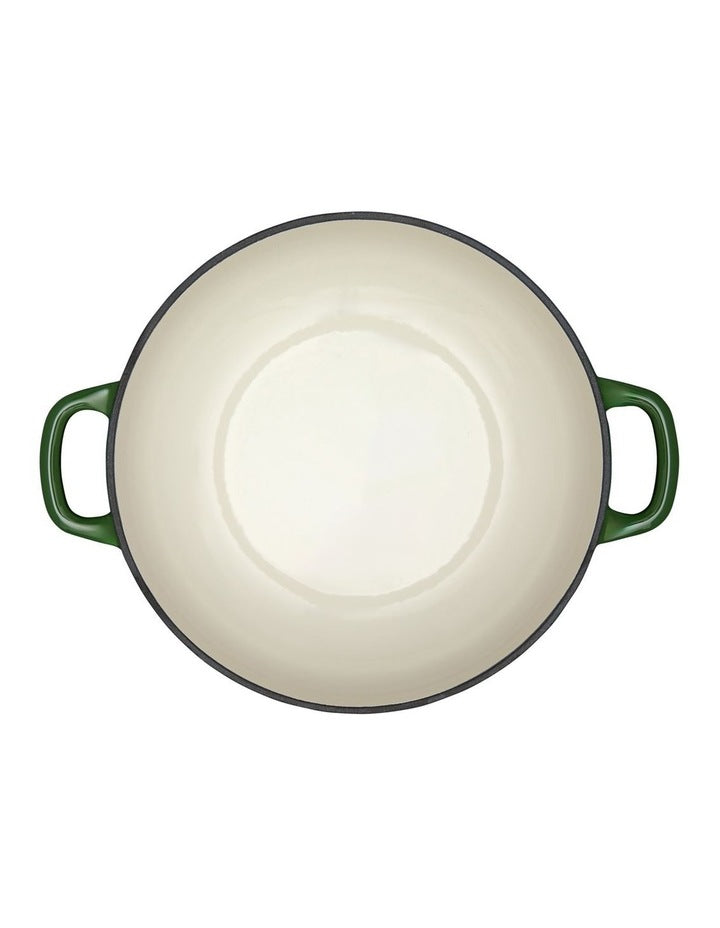 Cast Iron Braiser 27cm/3.3L Gift Boxed in English Racing Green