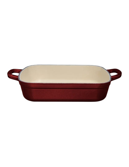 Cast Iron Roaster 28x21cm/3L Gift Boxed in Merlot