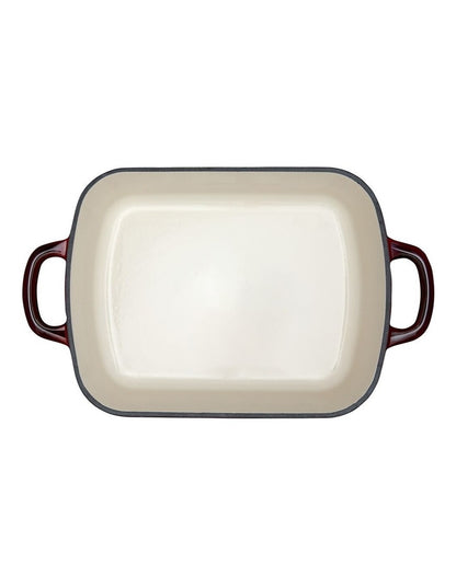 Cast Iron Roaster 28x21cm/3L Gift Boxed in Merlot