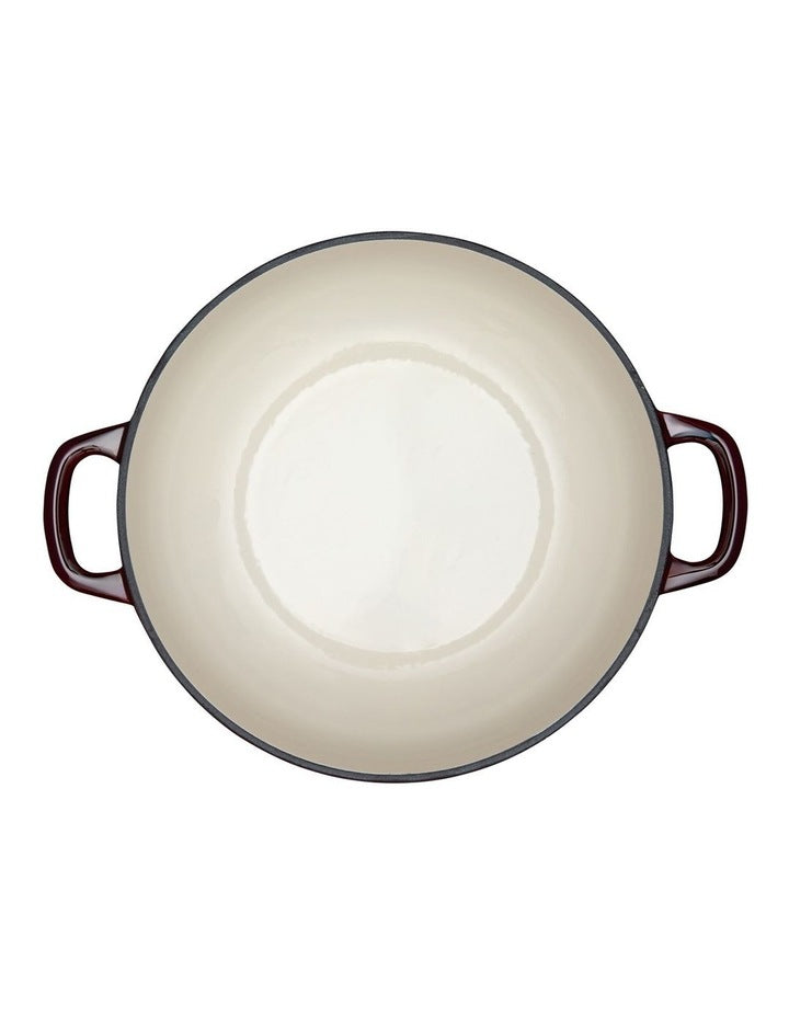 Cast Iron Braiser 27cm/3.3L Gift Boxed in Merlot