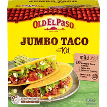 Old El Paso Jumbo Taco Kit Mexican Style Taco Kit 345g