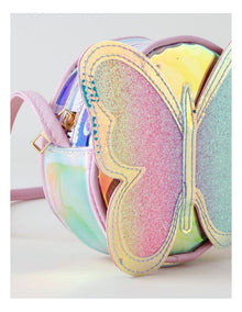 Hologram Butterfly Crossbody Bag in Assorted