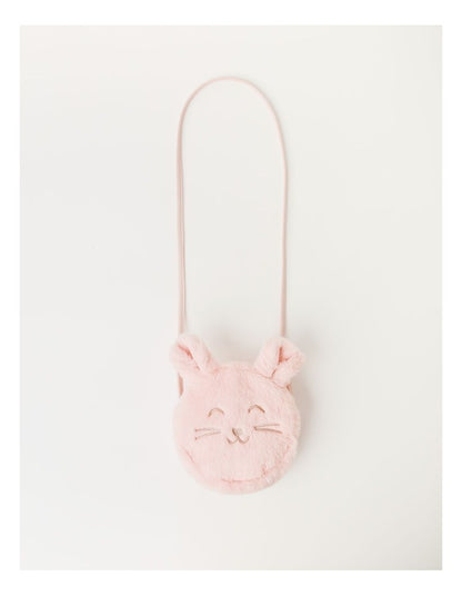 Fluffy Bunny Bag in Pink