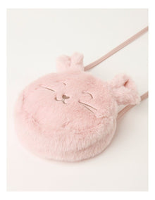 Fluffy Bunny Bag in Pink