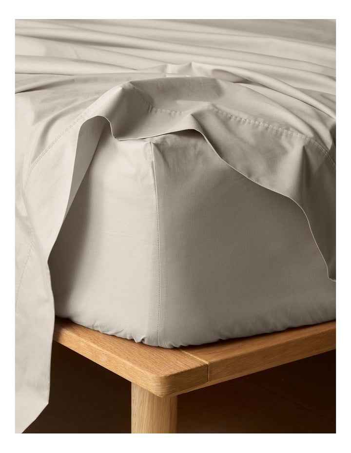 300TC Australian Superfine Cotton Sheet Set in Biscuit