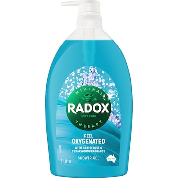Radox Shower Gel Feel Oxygenated 1L