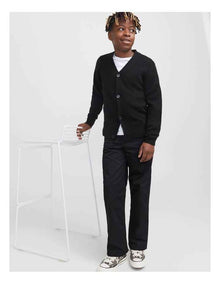 Alex Worker Pant Junior in Black