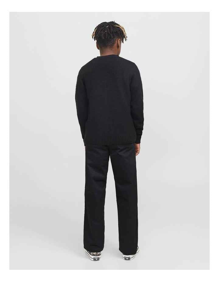 Alex Worker Pant Junior in Black
