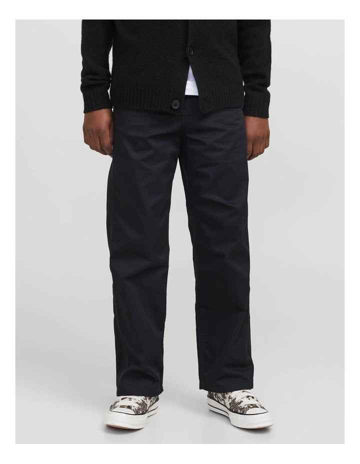 Alex Worker Pant Junior in Black