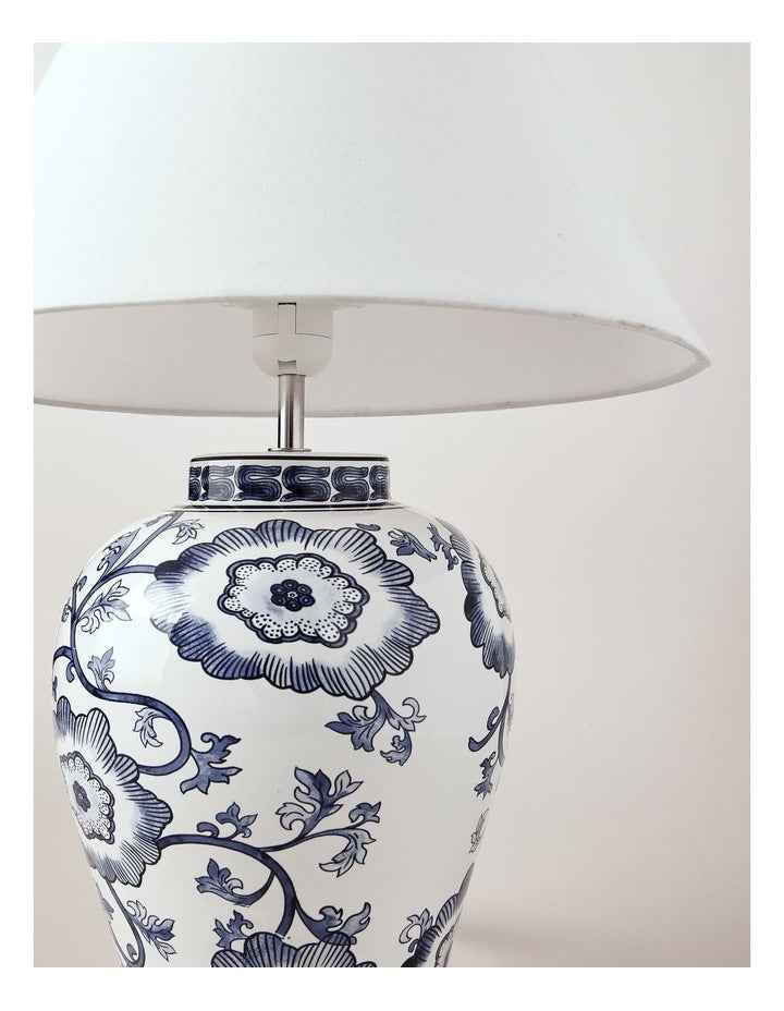 Ginger Jar Table Lamp 55cm in Multicolour